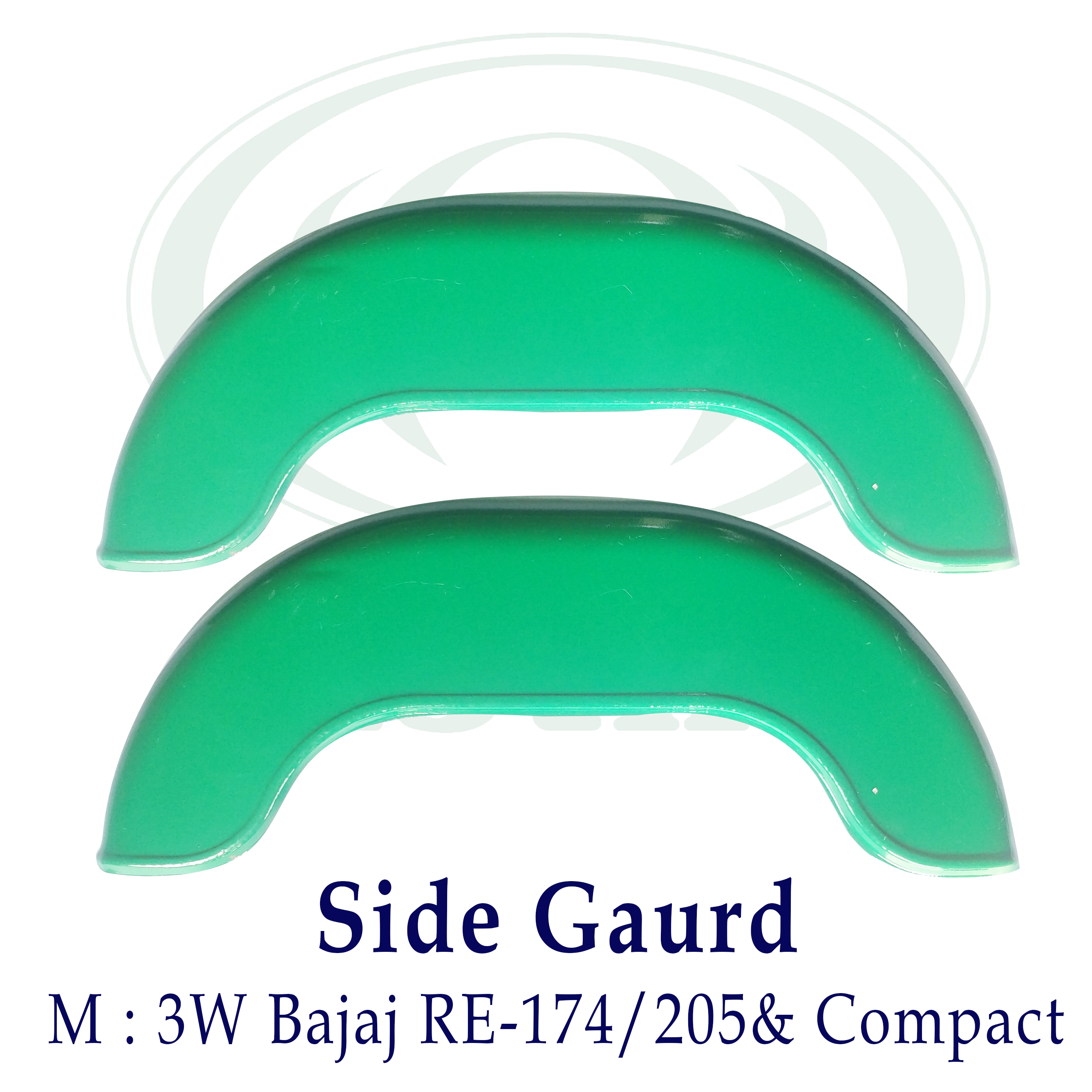 Mudguard Side-2 Set 3W Bajaj RE 4St 175/205cc & Compact